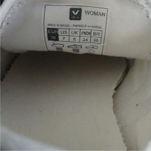 VEJA Wata Canvas Sneakers - size 7 - Picture 6 of 7